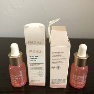 Squalane + Vitamin C Rose Oil by Biossance